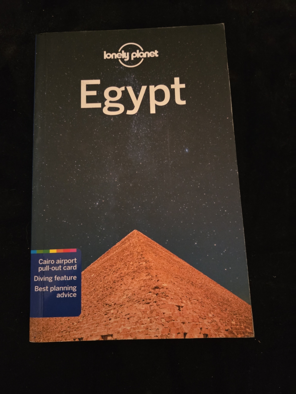 Egypt Travel Coffee Table Book - Black & Orange